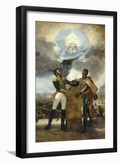 Le Serment des Ancêtres-Guillaume Guillon Lethière-Framed Giclee Print