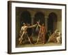 Le Serment des Horaces-Jacques-Louis David-Framed Giclee Print