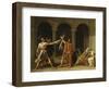 Le Serment des Horaces-Jacques-Louis David-Framed Giclee Print