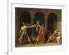 Le Serment des Horaces-Jacques-Louis David-Framed Giclee Print