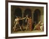 Le Serment des Horaces-Jacques-Louis David-Framed Giclee Print