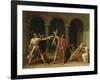 Le Serment des Horaces-Jacques-Louis David-Framed Giclee Print