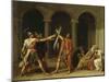 Le Serment des Horaces-Jacques-Louis David-Mounted Giclee Print