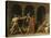 Le Serment des Horaces-Jacques-Louis David-Stretched Canvas