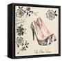 Le Shoe Lace-Marco Fabiano-Framed Stretched Canvas