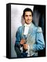 Le signe by Zorro MARK OF ZORRO by Rouben Mamoulian with Tyrone Power, 1940 (photo)-null-Framed Stretched Canvas