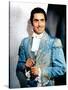 Le signe by Zorro MARK OF ZORRO by Rouben Mamoulian with Tyrone Power, 1940 (photo)-null-Stretched Canvas