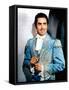 Le signe by Zorro MARK OF ZORRO by Rouben Mamoulian with Tyrone Power, 1940 (photo)-null-Framed Stretched Canvas