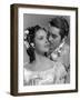 Le signe by Zorro MARK OF ZORRO by RoubenMamoulian with Linda Darnell and Tyrone Power, 1940 (b/w p-null-Framed Photo