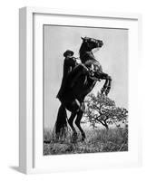 Le Signe De Zorro the Sign of Zorro De Norman Foster Et Lewis R. Foster Avec Guy Williams 1958-null-Framed Photo