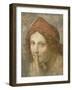 Le silence-Bernardino Luini-Framed Giclee Print