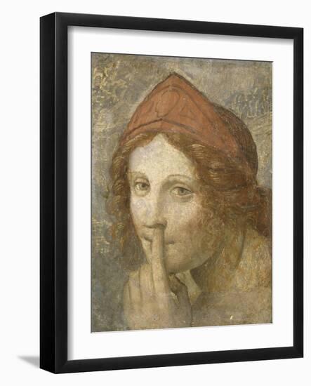 Le silence-Bernardino Luini-Framed Giclee Print