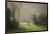 Le soleil chasse le brouillard-Antoine Chintreuil-Framed Giclee Print