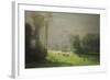 Le soleil chasse le brouillard-Antoine Chintreuil-Framed Giclee Print