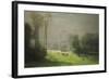 Le soleil chasse le brouillard-Antoine Chintreuil-Framed Giclee Print