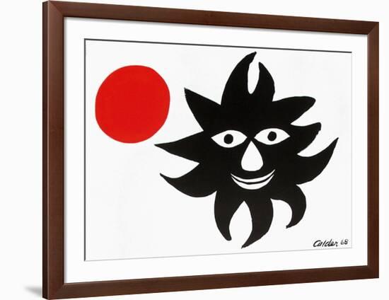 Le Soleil Et La Lune-Alexander Calder-Framed Premium Edition