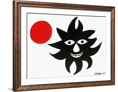 Le Soleil Et La Lune-Alexander Calder-Framed Premium Edition