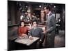 Le Soleil se leve aussi SUN ALSO RISES by HenryKing with Ava Gardner, Tyrone Power and Mel Ferrer, -null-Mounted Photo