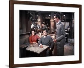 Le Soleil se leve aussi SUN ALSO RISES by HenryKing with Ava Gardner, Tyrone Power and Mel Ferrer, -null-Framed Photo