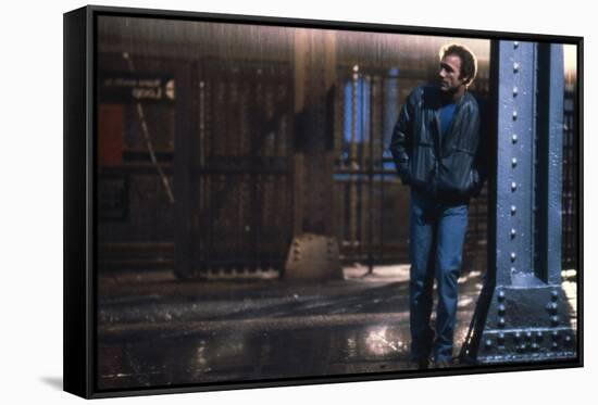 Le Solitaire VIOLENT STREETS by Michael Mann with James Caan, 1981 (photo)-null-Framed Stretched Canvas