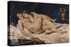 Le Sommeil, 1866-Gustave Courbet-Stretched Canvas
