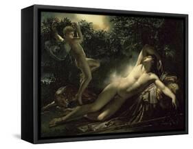 Le Sommeil D'Endymion-Anne-Louis Girodet de Roussy-Trioson-Framed Stretched Canvas