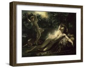 Le Sommeil D'Endymion-Anne-Louis Girodet de Roussy-Trioson-Framed Giclee Print