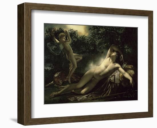 Le Sommeil D'Endymion-Anne-Louis Girodet de Roussy-Trioson-Framed Giclee Print