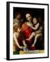 Le sommeil de lenfant Jesus-the sleep of the Child Jesus; prefiguration of the Passion-Bernardino Luini-Framed Giclee Print