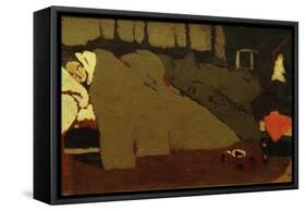 Le Sommeil (Sleep), c.1891-Edouard Vuillard-Framed Stretched Canvas