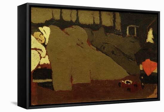 Le Sommeil (Sleep), c.1891-Edouard Vuillard-Framed Stretched Canvas