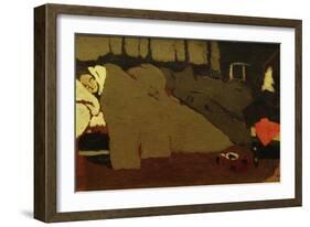 Le Sommeil (Sleep), c.1891-Edouard Vuillard-Framed Giclee Print