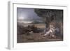 Le sommeil-Pierre Puvis de Chavannes-Framed Giclee Print