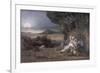 Le sommeil-Pierre Puvis de Chavannes-Framed Giclee Print