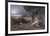 Le sommeil-Pierre Puvis de Chavannes-Framed Giclee Print