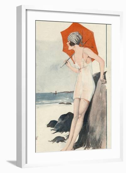 Le Sourire, 1919, France-null-Framed Giclee Print