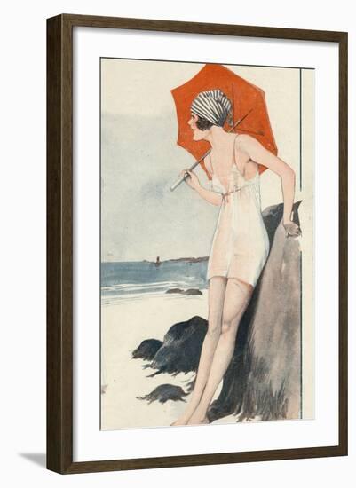 Le Sourire, 1919, France-null-Framed Giclee Print