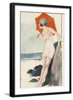 Le Sourire, 1919, France-null-Framed Giclee Print