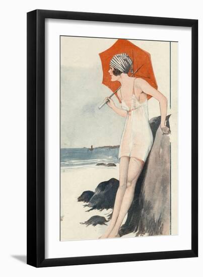 Le Sourire, 1919, France-null-Framed Giclee Print