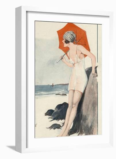 Le Sourire, 1919, France-null-Framed Giclee Print