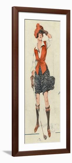 Le Sourire, 1919, France-null-Framed Giclee Print