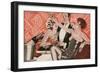 Le Sourire, 1927, France-null-Framed Giclee Print