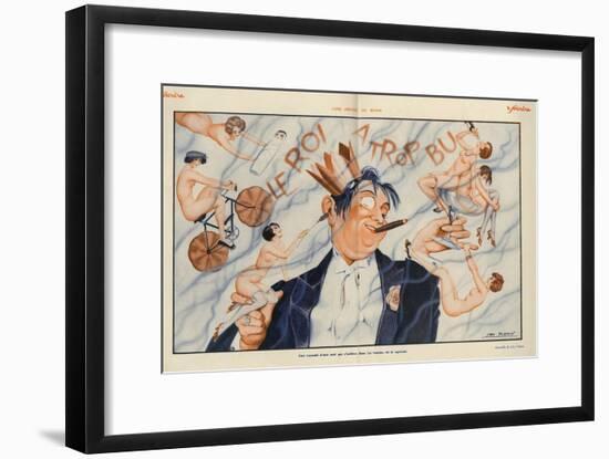 Le Sourire, 1928, France-null-Framed Giclee Print