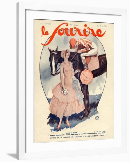 Le Sourire, 1929, France-null-Framed Giclee Print