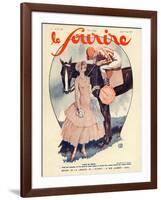 Le Sourire, 1929, France-null-Framed Giclee Print