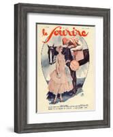 Le Sourire, 1929, France-null-Framed Giclee Print