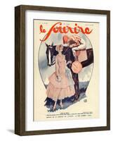 Le Sourire, 1929, France-null-Framed Giclee Print