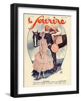 Le Sourire, 1929, France-null-Framed Giclee Print