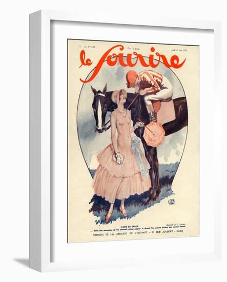 Le Sourire, 1929, France-null-Framed Giclee Print