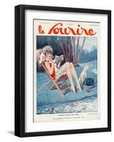 Le Sourire, 1930, France-null-Framed Giclee Print